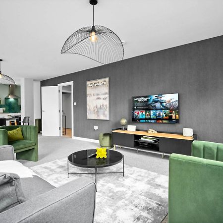 Luxury Apartment - Secure Parking - Gated Development - Near Jq & Birmingham City Centre 6Sh Exterior foto