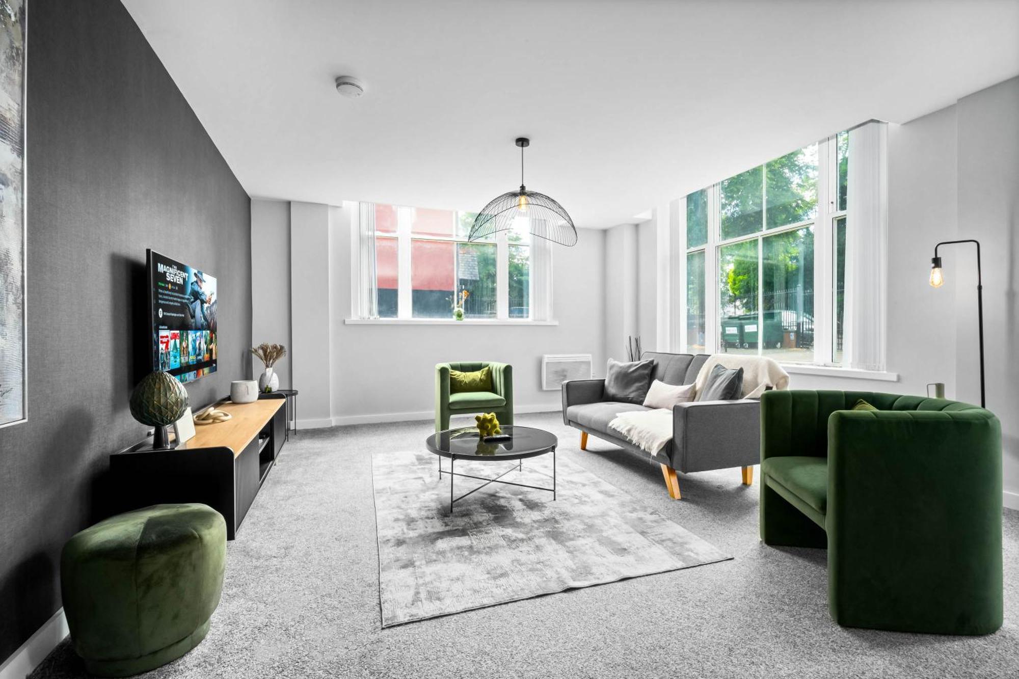 Luxury Apartment - Secure Parking - Gated Development - Near Jq & Birmingham City Centre 6Sh Exterior foto